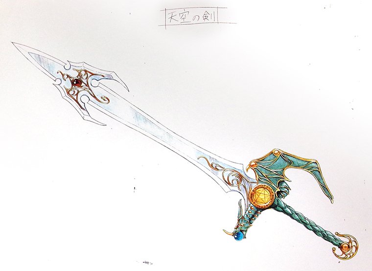 ドラゴンクエストでは 初期の頃のアイテムはほとんどデザインしました たまさん大王さんによる ロトの剣 デザイン制作秘話 ドラゴンクエスト ロトの剣 Togetter