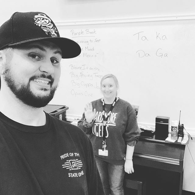 #SocialDistancing selfie! But seriously...we’ll miss all of our students. Remember to clean your instrument and keep practicing!

We’ll be in touch via Remind and Google Classroom. #POTSL ift.tt/2wYMve8