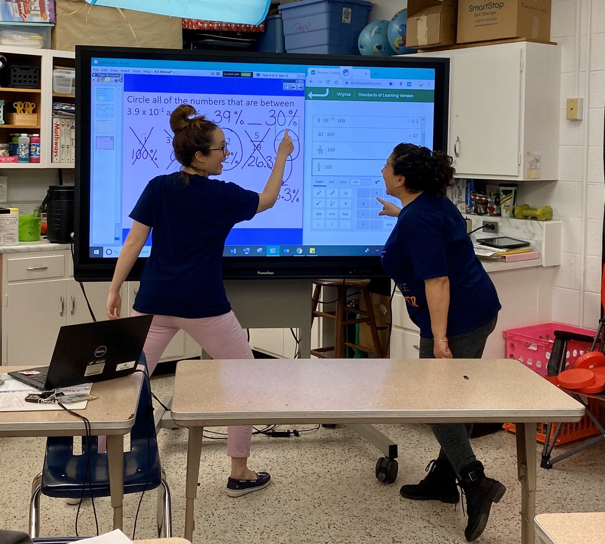 BensonVoss's tweet image. We are back at it, recording videos for our kids so they can continue to review and learn from home. This is Day 1 of “You’re not on vacation!”  #ALAMLE #MLEM20 #mathlikeaboss