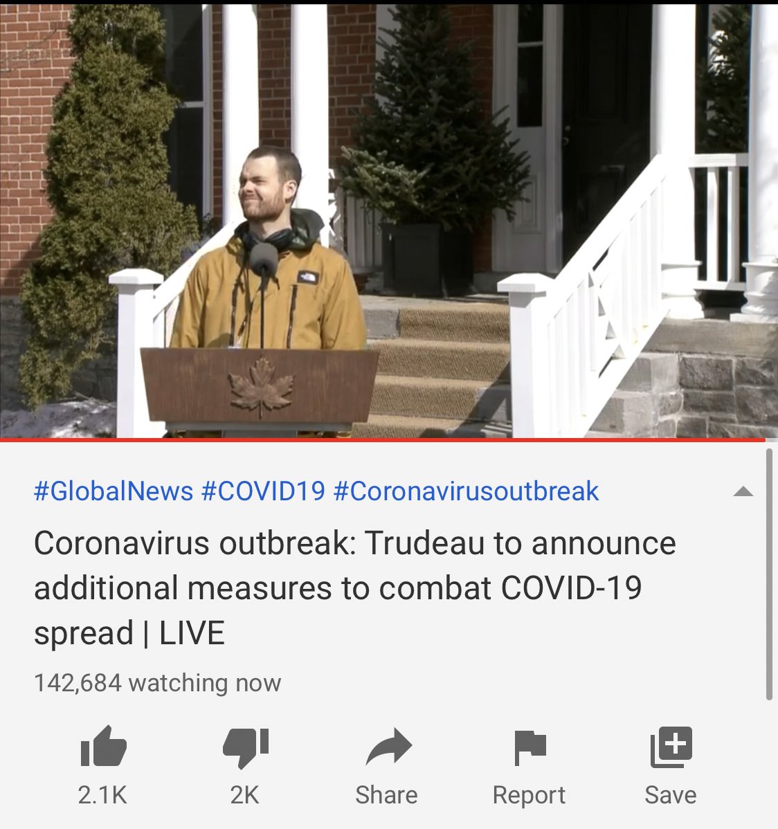 I’ve got so many questions 😐

#globalnews #COVID19 #CoronavirusOutbreak #trudeau