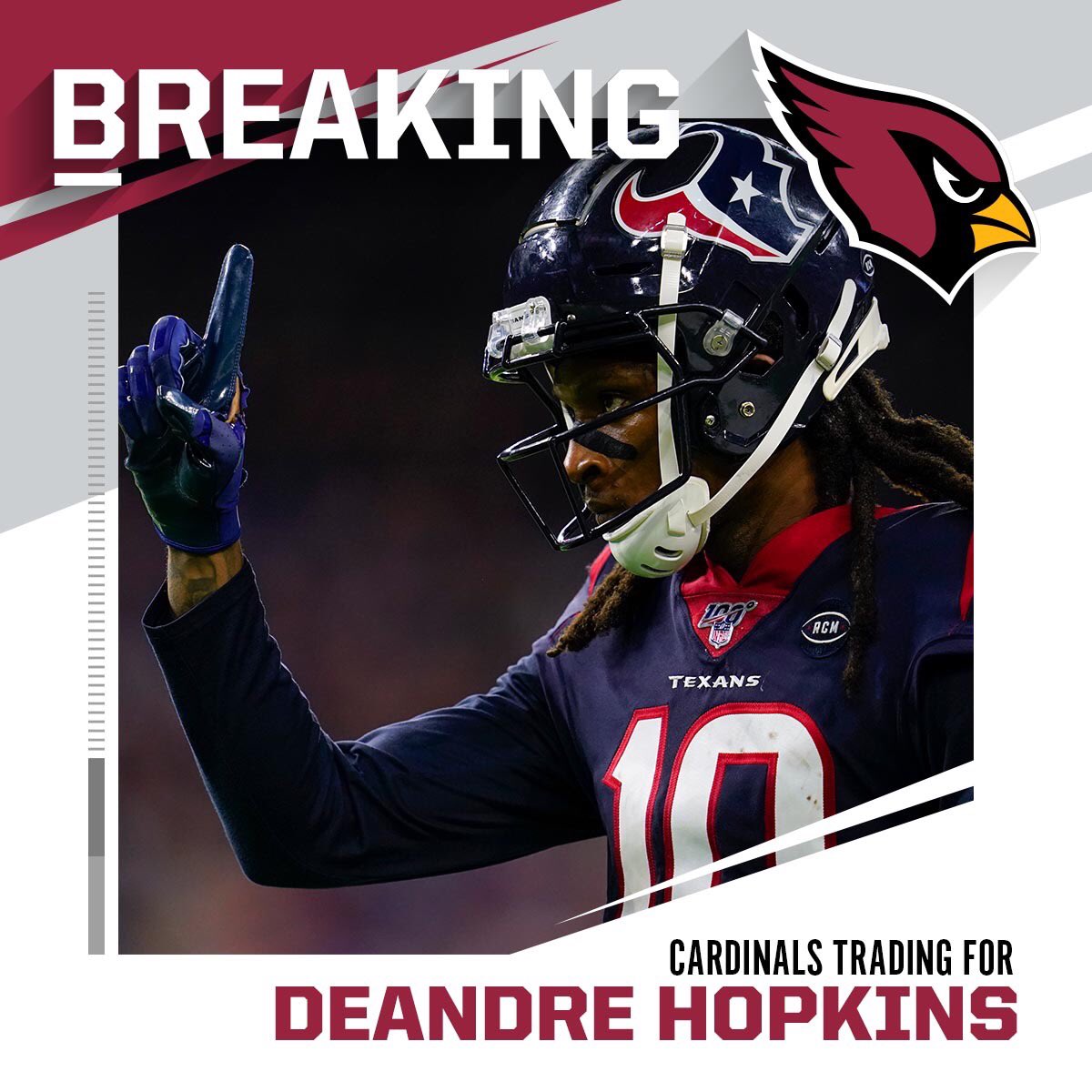 DeAndre Hopkins GOT TRADED TO THE CARDINALS🤯🤯🤯🤯🤯🤦🏾‍♂️￼￼ Per: ESPN