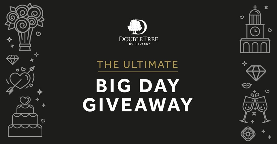 Our Big Day Giveaway #competition is nearly closed! ⏱ Don’t miss your chance to #WIN your perfect wedding at DoubleTree by Hilton Leeds!👰🏻❤️ Enter by clicking the link ow.ly/Xvgd30qj0FX and tell us your dream wedding date to win before the 20th March! 😍✨ #Leeds