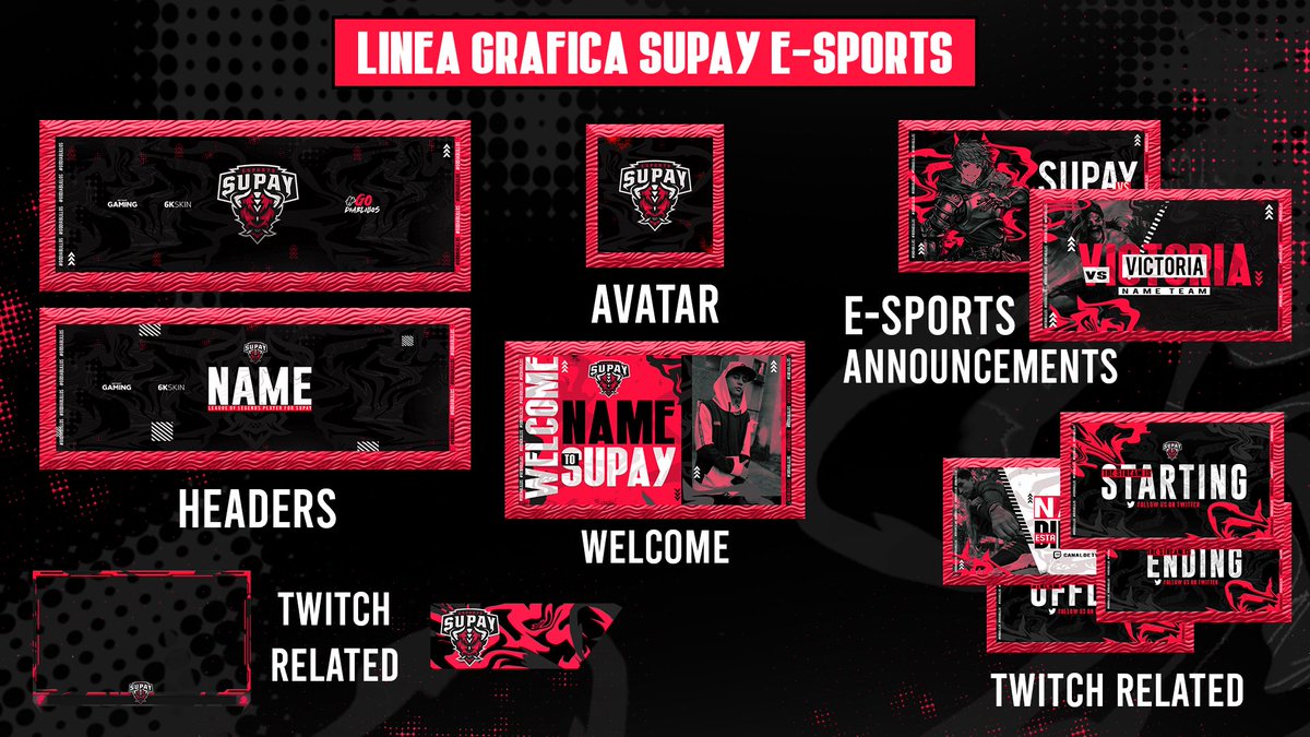 SupayeSports's tweet photo. ¡Buenas! Hace un tiempo que no nos leemos; pero no os preocupéis. ¿Por qué? ¡Porqué ya hemos vuelto! A lo largo de esta semana veréis novedades pero vamos con la primera. ¿Os parece?

Aquí tenéis la nueva linea gráfica de Supay E-Sports, la cual usaremos este 2020!

#GoDiablillos https://t.co/4MQbBxCk2L