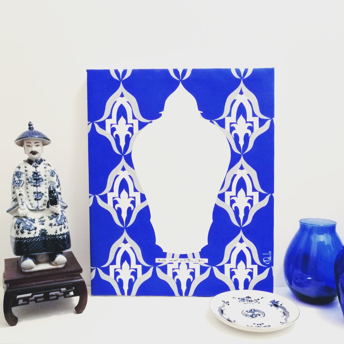 parmulo's tweet image. "Empty vessel with Parmulo pattern", 2020
Acrylic on canvas
#parmulo #vanguardism #minimalart #pattern