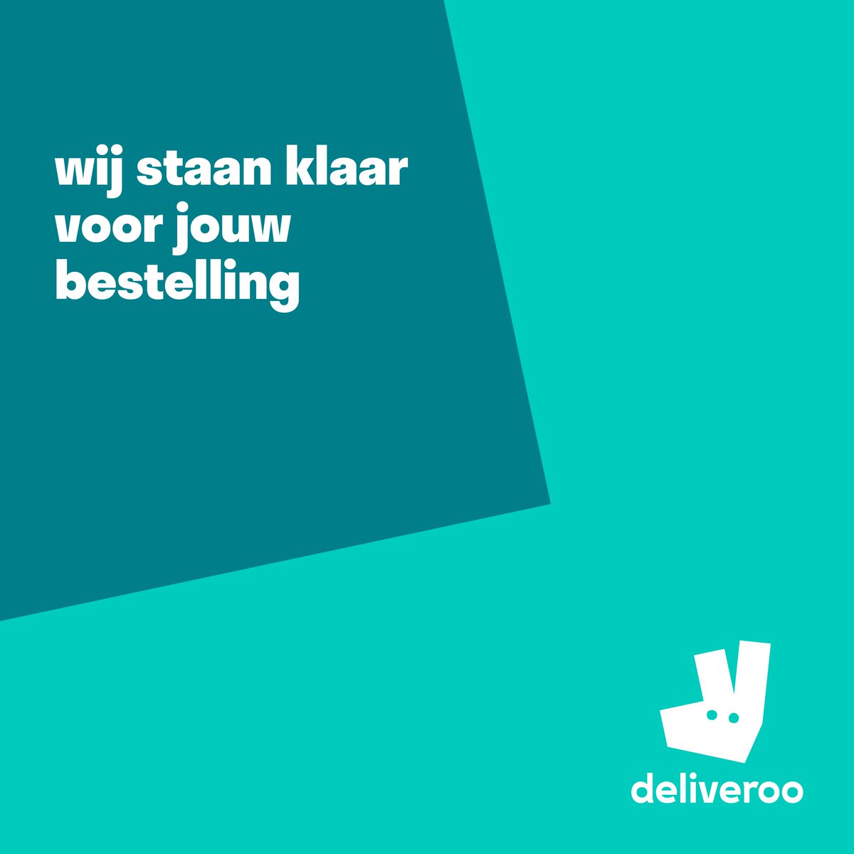 Deliveroo is open!
Je favoriete restaurants worden nog steeds bezorgd tot aan je deur. Nu ook met contactloze bezorging! #DatVerdientDeliveroo