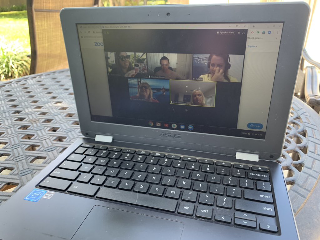 Remote learning with the best team ever! #gslearning #firstthingsfirst