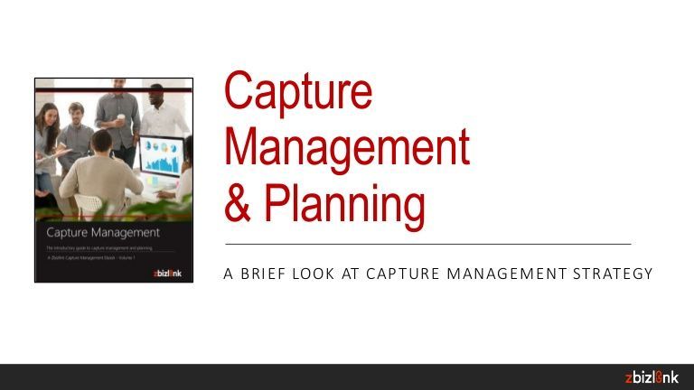 Strategic #capturemanagement and planning increase win probability to a 95% confidence interval across industries. Get a brief look at the Introductory Guide to Capture Management and Planning E-Book to help you refine your #capturestrategy.: buff.ly/2VTT5Nw