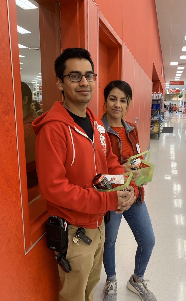 ThatTargetLady's tweet photo. Throwing some high elbows 💪🏼and giving some recognition to our AMAZING team who have been holding down the store and going above and beyond for our guests! THANK YOU!!! ❤️ #Target #WorkSomewhereYouLove https://t.co/zS2DWmKUBJ