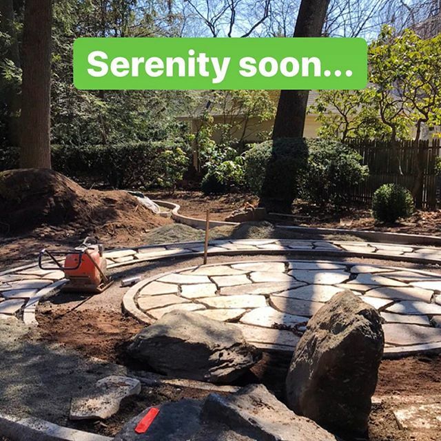 Adding a few rocks to this Japanese style garden. We’re all going to need a place to meditate this year.

#landscapedesign
#landscapedesigner #landscaping #landscape #gardendesign #gardendesigner #nativeplants #pollinatorgardens #christensenlandscape  #n… ift.tt/2QlWeSG