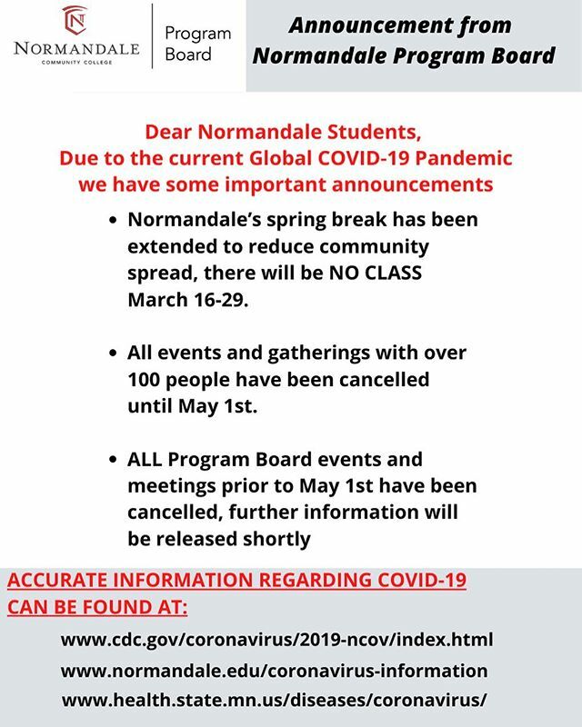 Normandale Program Board (@NPBMN) / Posts / X
