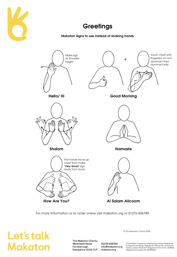 The Makaton Charity On Twitter We Have Put Together A Free Download Of Makaton Greetings Signs To Use Instead Of Shaking Hands Https T Co Emsjjs9lej Https T Co Jxj8lhvu2m The Makaton Charity On Twitter We Have Put Together A Free Download Of Makaton Greetings Signs To Use Instead Of Shaking Hands Https T Co Emsjjs9lej Https T Co Jxj8lhvu2m
