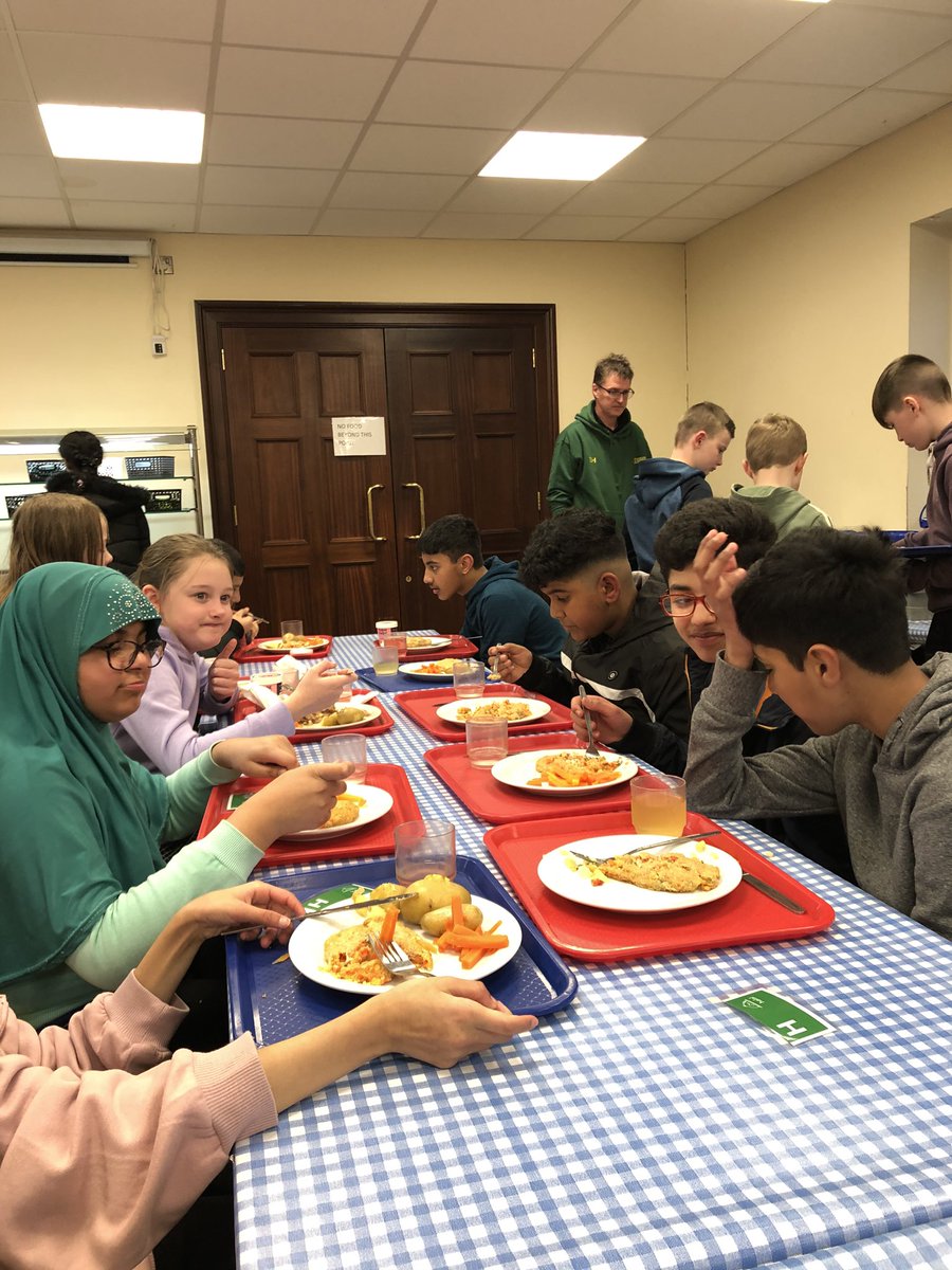 StAlbertsG41's tweet photo. We have arrived safe and well and after our first activity we are being fed! #Lockerbie2020 https://t.co/ihsyedQqXe