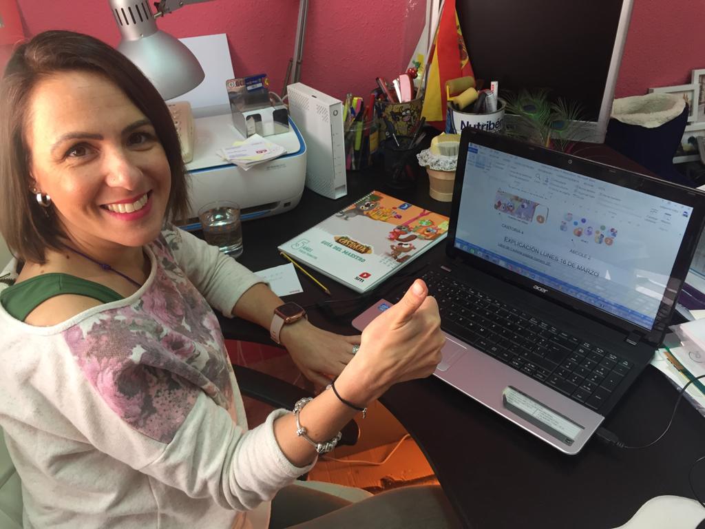 CeipRaza's tweet photo. Que el #coronavirus no frene las ganas de trabajar que tenemos y el avance de nuestros peques. L@s docentes del #ceiplaraza estamos a pie del cañón y #seguimostrabajando por nuestra comunidad educativa. #micolemola # https://t.co/jxrWXTQLUl