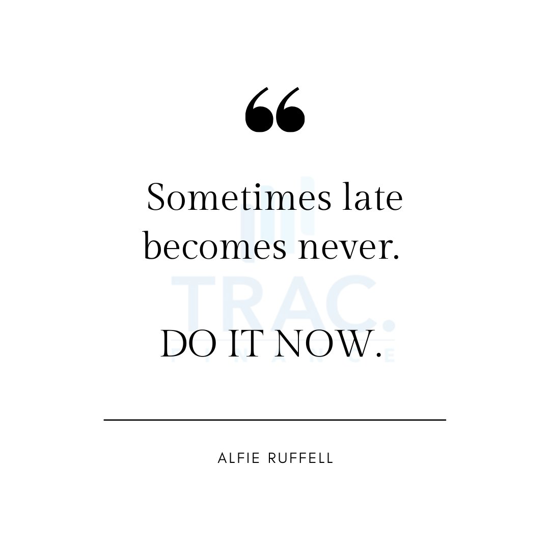 Stop putting things off, stop burying your head in the sand waiting for problems to disappear. 
#moneymanagement #creditmanagement  #repercussions #payontime #payoffdebts #personalfinance #money #growth #trac