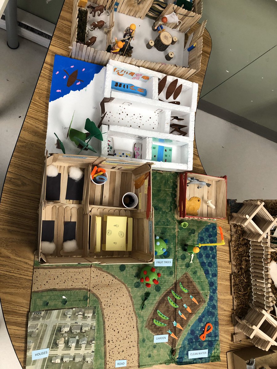 mshildebrandSMS's tweet photo. Fur trade Forts by 5D @NMSHanover  this is always a favourite project of students and they do such an amazing job! @HSDlearns #socialstudies #history #Canada https://t.co/O2HRYrqtjF