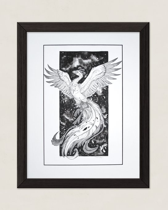 There are also two prints now available as A3 sizes, plus a load of mounted originals that I was going to take to the con.

https://t.co/jNf8CNX0Ka 