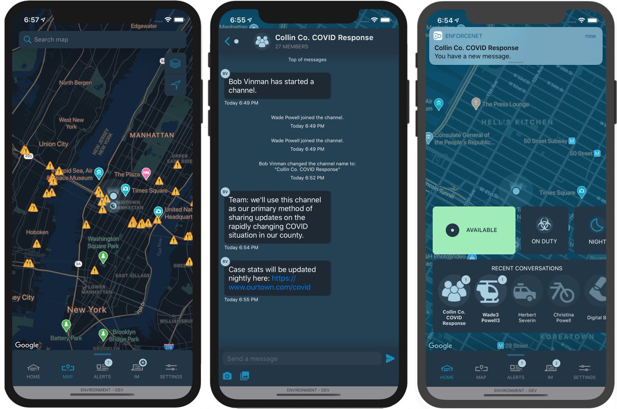digitalbluesoft's tweet image. We&apos;re setting agencies up with the #EnforceNet app to keep officers securely updated during the public health crisis.

We&apos;ll get you up and running today and defer the subscription fees until the crisis subsides.

Chat with us today.

digitalbluesoftware.com