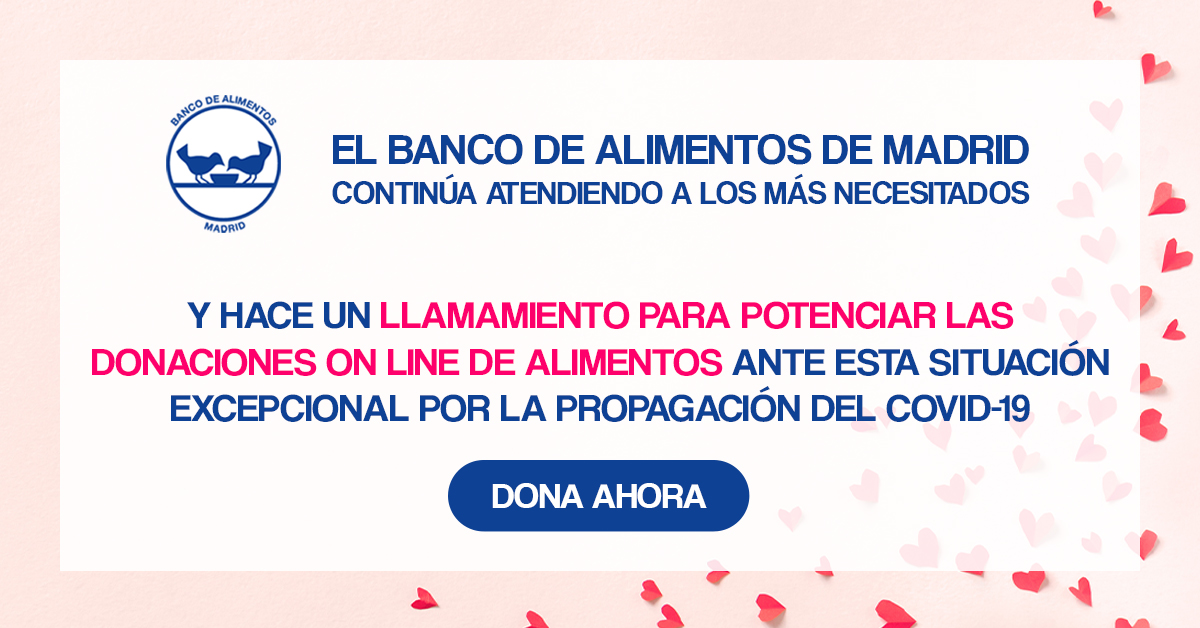 bancoalimadrid's tweet photo. Queremos agradecer el enorme esfuerzo de responsabilidad y compromiso que está haciendo la sociedad durante estos días tan complicados, en estos momentos el sector más vulnerable lo es todavía más. Haz tu donación online #juntossomosmásfuertes https://t.co/ScsSPfFJK6 https://t.co/VQZDFEKy0V