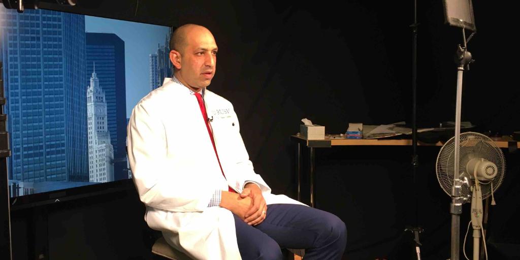 RushMedical's tweet photo. Dr. Omar Lateef, CEO of Rush University Medical Center, on MSNBC's @Morning_Joe: "At the end of the day, no one will critique us as a nation if we overprepare." #COVID19 #coronavirus #MorningJoe https://t.co/rrwy59ONus