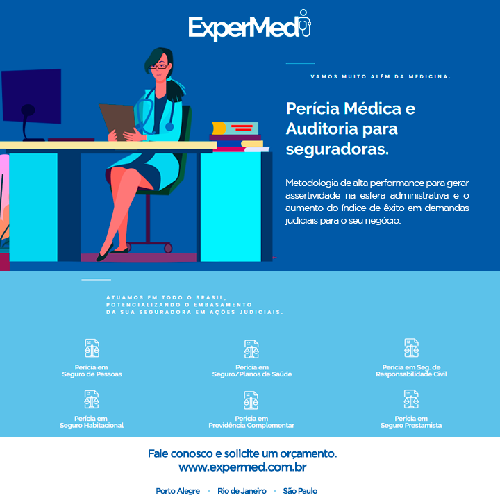 expermed_'s tweet photo. Somos especializados em Perícias Médicas para Seguradoras, com soluções para Seguro de Pessoas, Planos Saúde, Seguros de RC, Seguro Habitacional, Seguro Prestamista e Previdência Complementar. 
Atuamos em todo o Brasil e acesse https://t.co/juS2ihTunR https://t.co/SGFjcw3kFa
