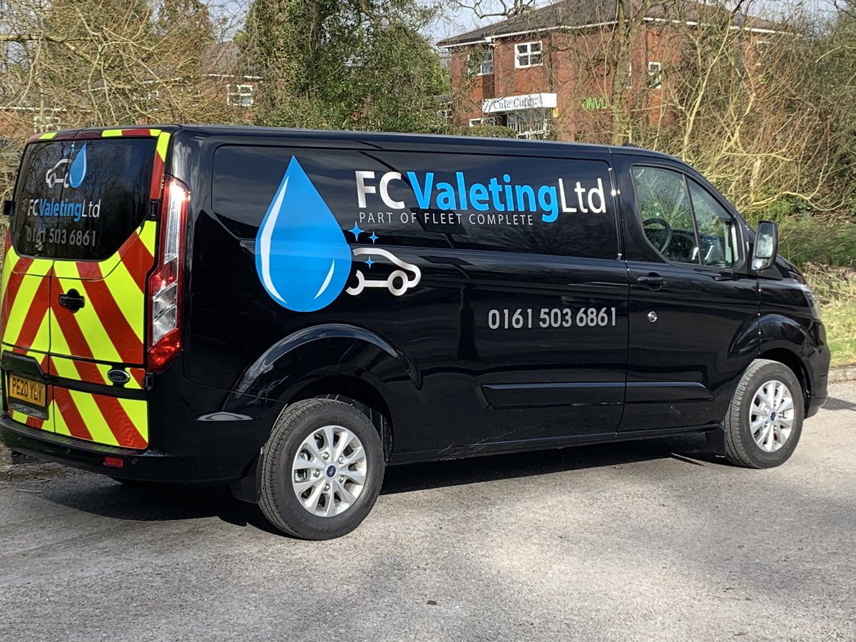 FleetCompleteUK's tweet photo. Our first mobile valeting van has hit the road! Mobile valeting available on cars, vans and minibuses all over the North West!
Deep cleans also available.
Call us on 0161 503 6861 or email valeting@fleetcompleteuk.com https://t.co/M0VY2mbMz0