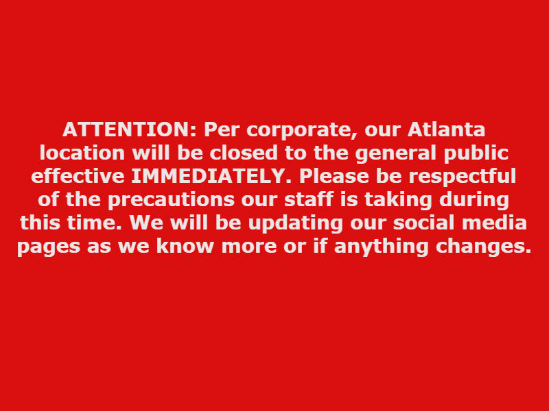 BmgAtlanta's tweet photo. Everyone stay safe! - Atlanta BMG Team https://t.co/SUDlXKyc10
