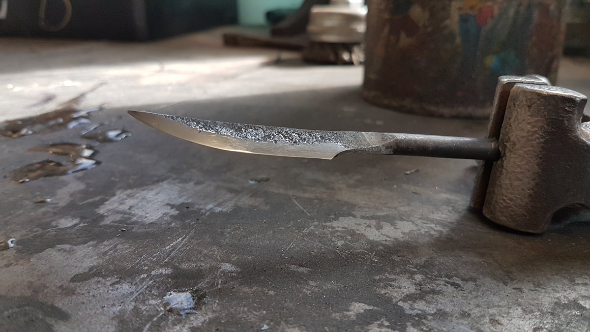 Giveaway time! Please like and retweet this post and in a couple of days, I'll pick a winner (over 18 only). #blacksmithing #handmade