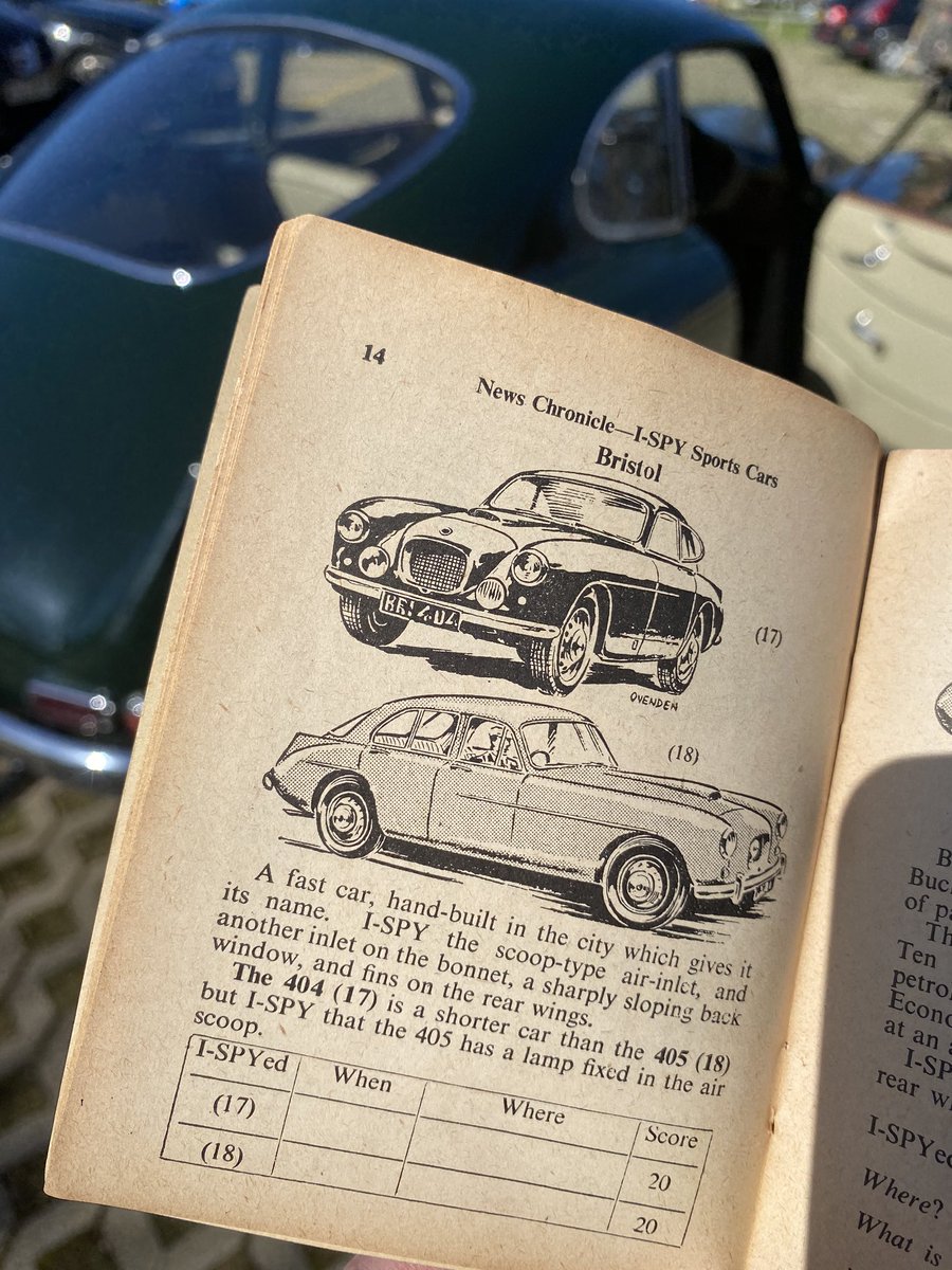 20 points in the bag today <a href="/BicesterH/">Bicester Heritage</a> Thanks <a href="/pendinecars/">James</a>.  #bristol404 <a href="/GSJWBristol/">The Bristol Sage</a> <a href="/BulldogIV/">Philip White</a> #ispy