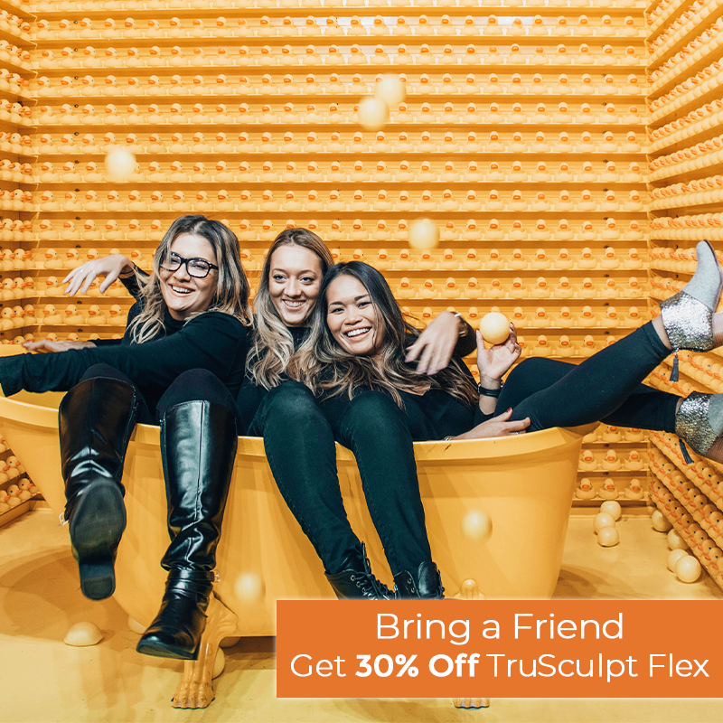 Do you and your bestie talk about your desire for more muscle definition and body sculpting?

Right now you can enjoy 30% off truSculpt flex and get treated at the same time when you bring a friend! Learn more: heritagefma.com/truesculpt-flex