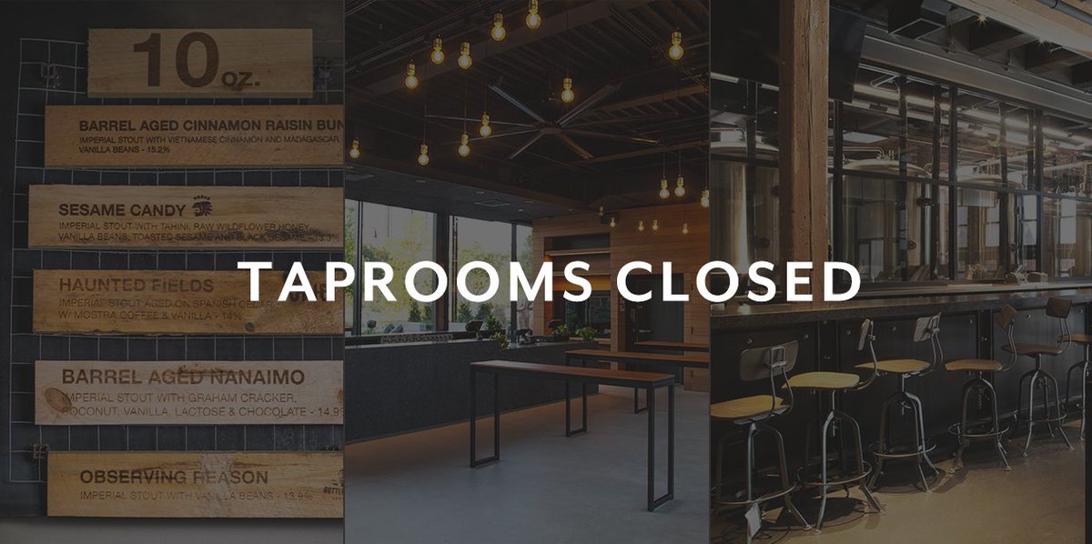 Friends -

Thank you for your patience and understanding as we adapt our plans to do what’s best for our team and our community. Effective today we are implementing the following changes to our service: (1/10)