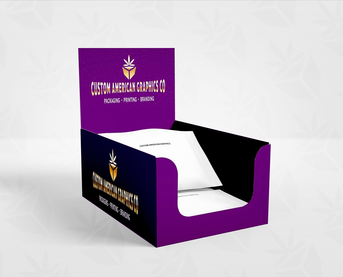 CAGC420's tweet photo. Custom printed display boxes ๐๐โค๏ธโ
โ
#customamericangraphicscompany #customamericangraphicsco #cannabispackaging #cannabiscup #hashbashcup #azdispensary #okdispensary #mainedispensary #mainelycannabis #printingshop #cannabislogo #ganjamedis #terpsauce #myrcene #cbdgummies https://t.co/sMHtBMHHPm