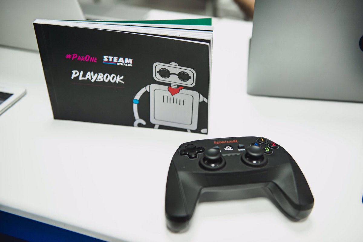 STEAMathalon's tweet photo. AI Golf Robot? No problem! Coding and AI training made easy with the use of our lessons and STEAM kits, @ilovekrisps                                           #STEAMathalon  #ArtificialIntelligence #AI #Edtech #Futureproof https://t.co/2PrfIm32O0