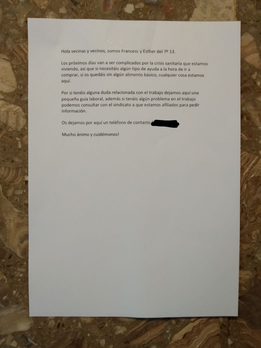 Ens arriben noves mostres de solidaritat entre el veïnat!

Podeu enviar les vostres! 💜