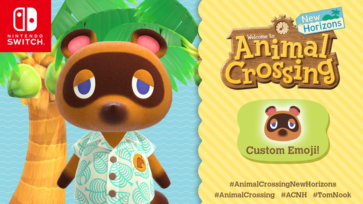 animalcrossing's tweet photo. What a time to start making my Twitter emoji debut, hm? That's right! You can use certain hashtags to add an emoji of yours truly. It's only available for a limited time, so use it lots while you can! #AnimalCrossing #AnimalCrossingNewHorizons https://t.co/TQqABbSCfe