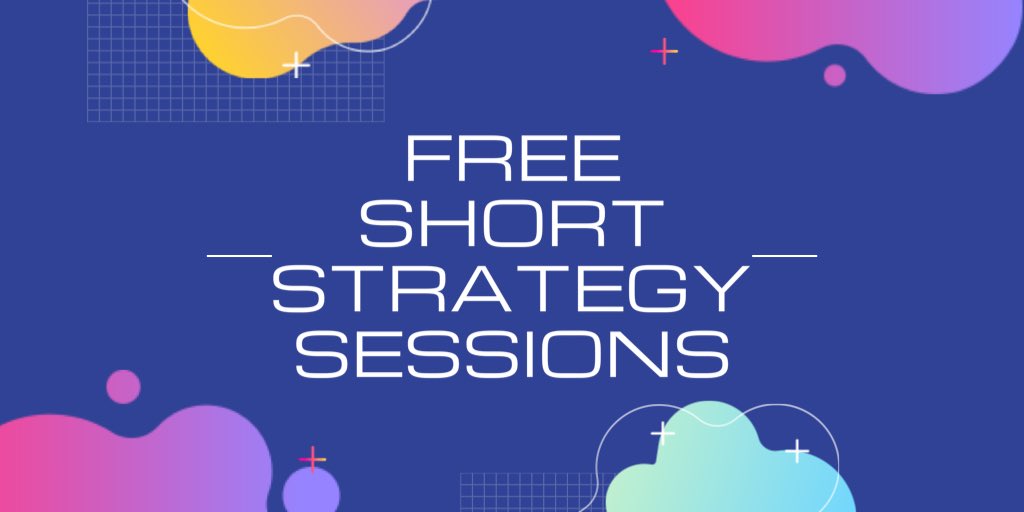 wejellyfish's tweet photo. Hi friends! It’s a rough time right now for business owners, so we’re offering free short video/phone strategy sessions if you’d like help finding new sources of revenues, how to offer products/services in different ways, how to design proactive culture, etc. 
Be the helpers 💜 https://t.co/ZR9EvEJ1lX