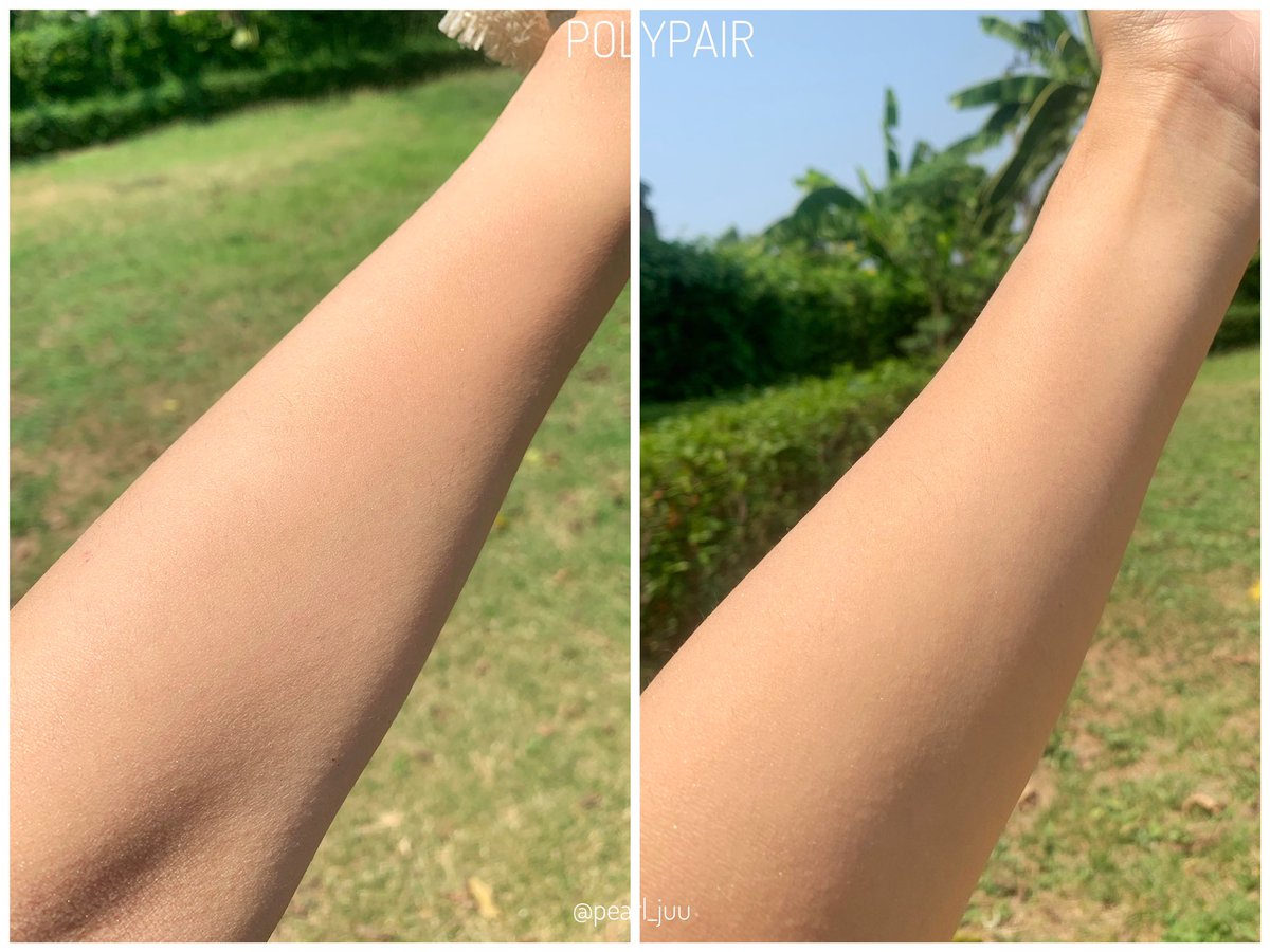 pearl_juu's tweet image. มูสกันแดดตัว POLYPAIR SPF 50 +++ ชอบที่นางช่วยโทนอัพผิวให้ขาว เปิดไฟวิบวับ วิบวับ ไม่วอก ไม่คราบ ด้วยสารสกัดจาก Acerola Cherry 🍒 + Vit E Acetate มีกลิตเตอร์ละเอียดมาก ทาปุ๊ปผิวขาวขึ้นทันที ที่สำคัญไม่เลอะเสื้อผ้า ไม่เลอะเบาะ ❤️❤️ #polypair #ไว้รีวิวห้ามขายของโว้ยย #HowtoPerfect