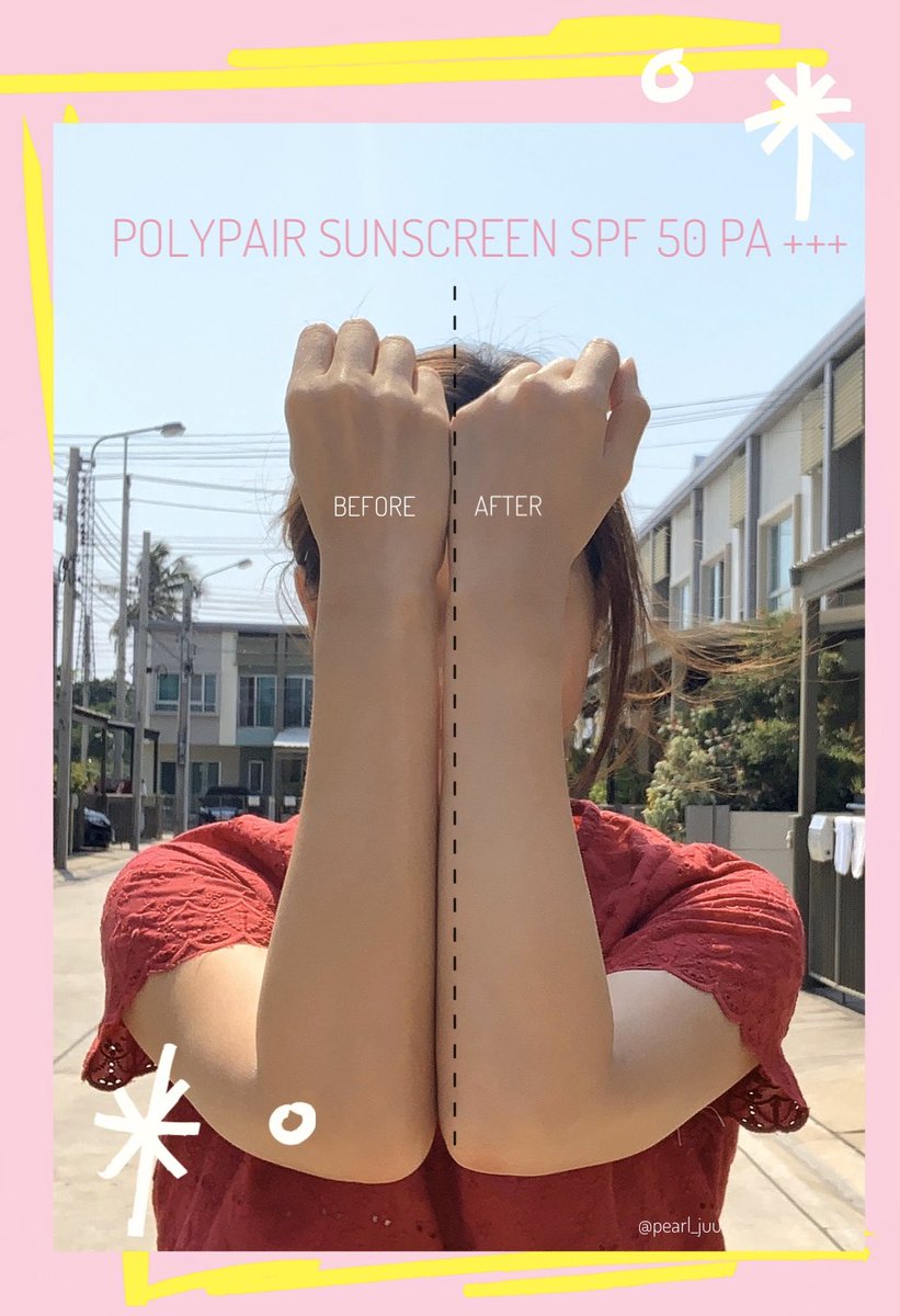 pearl_juu's tweet image. มูสกันแดดตัว POLYPAIR SPF 50 +++ ชอบที่นางช่วยโทนอัพผิวให้ขาว เปิดไฟวิบวับ วิบวับ ไม่วอก ไม่คราบ ด้วยสารสกัดจาก Acerola Cherry 🍒 + Vit E Acetate มีกลิตเตอร์ละเอียดมาก ทาปุ๊ปผิวขาวขึ้นทันที ที่สำคัญไม่เลอะเสื้อผ้า ไม่เลอะเบาะ ❤️❤️ #polypair #ไว้รีวิวห้ามขายของโว้ยย #HowtoPerfect