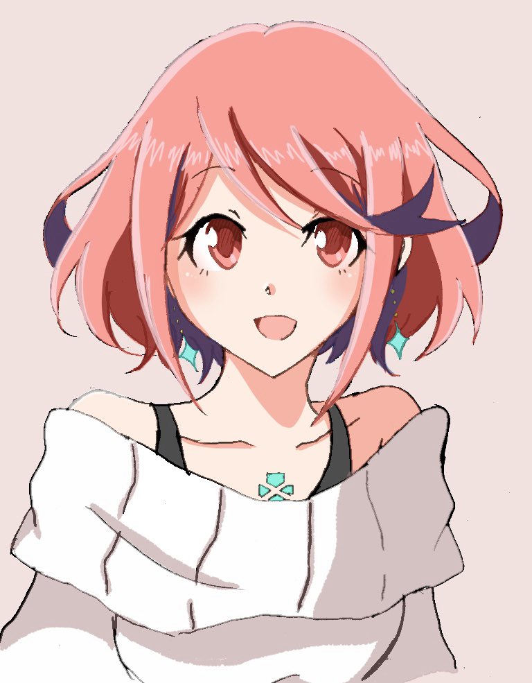 ホムラ(ゼノブレイド2) 「私服ホムラは何回描いても楽しい 」|えりんぎのイラスト