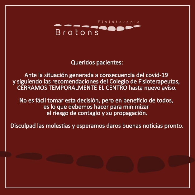 Fisioterapia Brotons Torrellano tweet media
