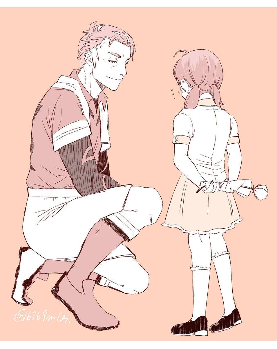 「初恋を奪っていくおじさん 」|嬉野のイラスト