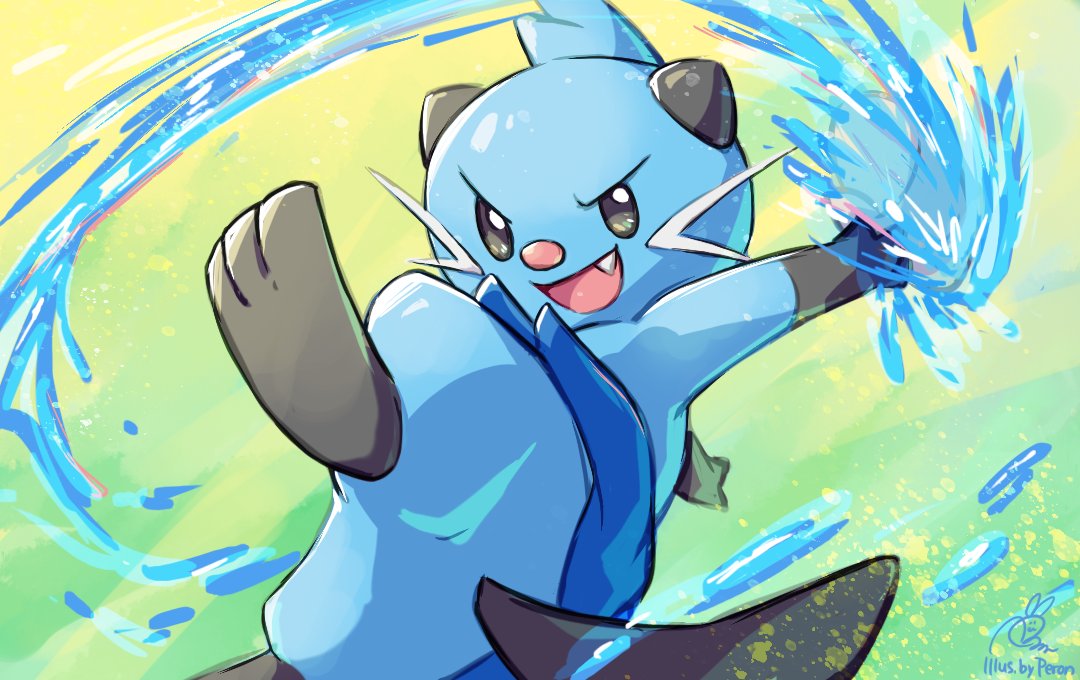 ポケモン フタチマル ポケモン版深夜の真剣お絵描き60分一本勝負 ぺろん のイラスト