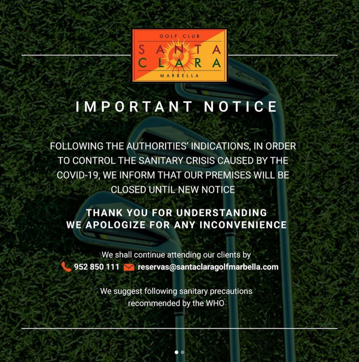 Santa Clara Golf Marbella tweet media