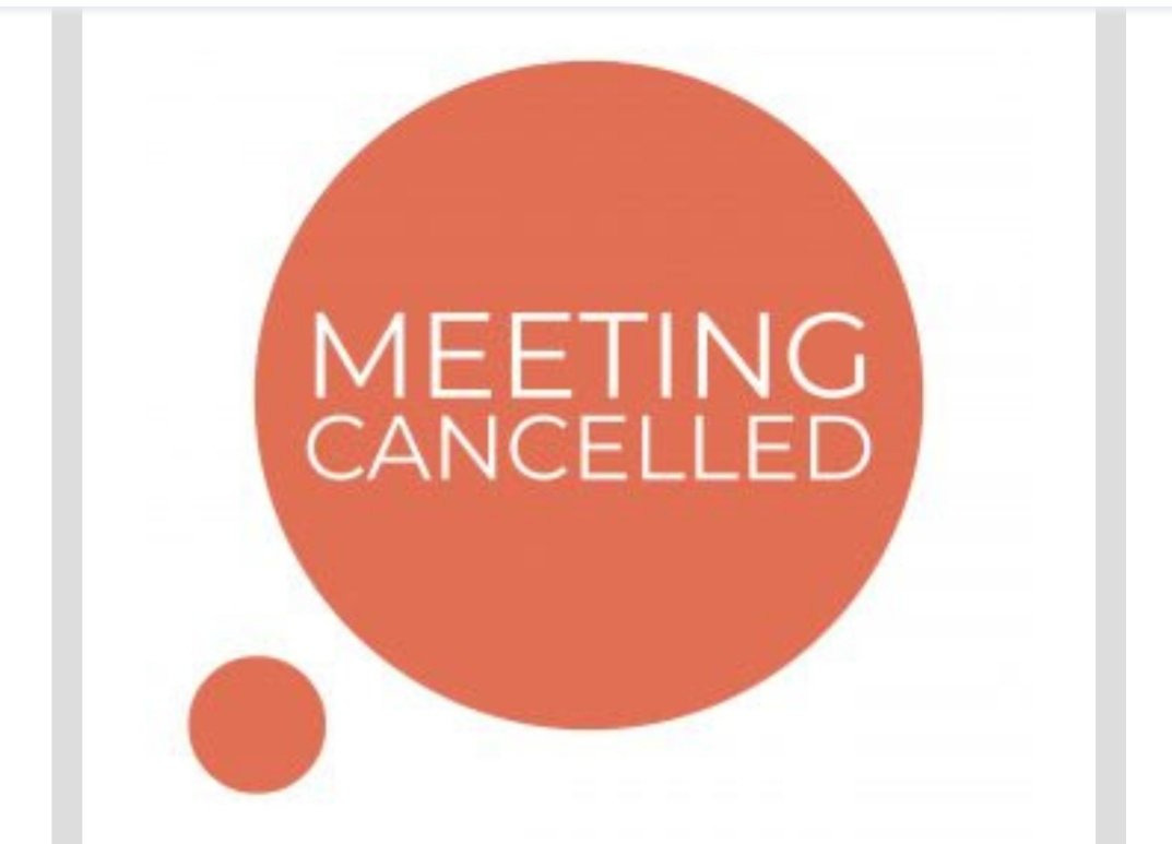 🧡 Meeting cancelled 🧡 Your health &amp; wellbeing is our concern &amp; therefore our next scheduled meeting on April 23 2020 is postponed until a later date tbc. 
As ever 4 ongoing #tinnitus support pl go to @BritishTinnitus