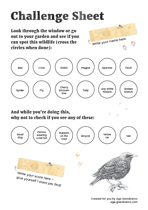 If you have a bored child/ren, here's a wildlife challenge/bingo sheet I've just made – you can download and print it for your kids. I hope they'll like it :) 💚🐝🐰🕊
drive.google.com/file/d/1_lWcTT…

#challengesheet #bingosheet #kidsactivity #playingindoors