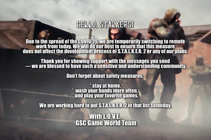 GSC Game World переводит работу над S.T.A.L.K.E.R. 2 в дистанционный режим