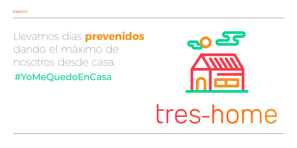 trescom_agencia's tweet photo. En Trescom seguimos aportando contenido desde casa y ahora más que nunca ponemos la comunicación al servicio de nuestros clientes. #TresHome #YoMeQuedoEnCasa https://t.co/OcnEPYhbTt