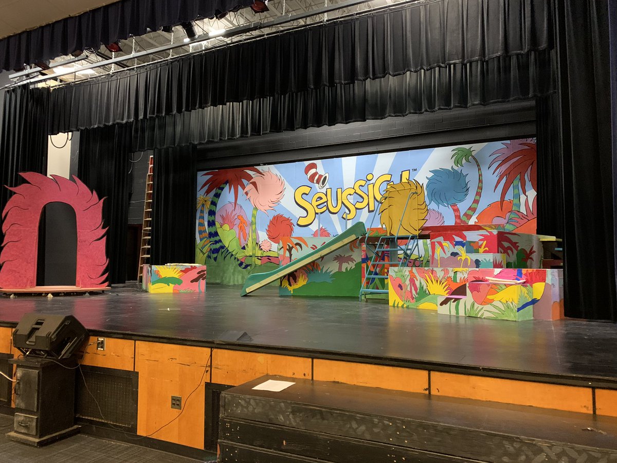 The stage might be empty right now, but don’t worry! We’ll be back soon!