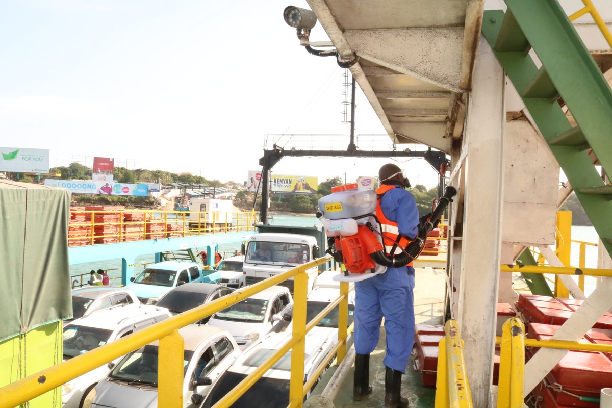 FerryKenya's tweet image. @FerryKenya Sanitizing ferry vessels and passenger  waiting bays in an effort to combat the spread COVID-19 virus #kilindinihabour #likoniferry #kenyaferry #PSSDTransport #Kenya_Ports #kmakenya #TransportKE