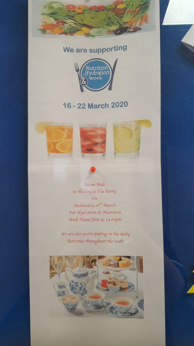 Adam Bede holding a Tea Party on 18th 14.00pm 🍰🍰