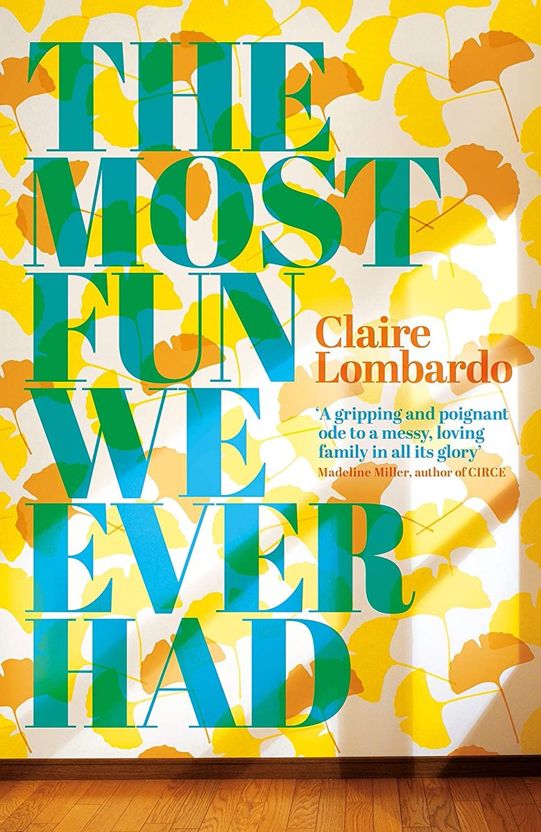 The Most Fun We Ever Had by Claire Lombardo is my favourite read of 2020 so far. It's a huge, messy family saga and if your own family is sometimes difficult, right on the money. It's on the Women's Prize longlist, I really hope it's shortlisted.  https://amzn.to/2Wdrp6q  